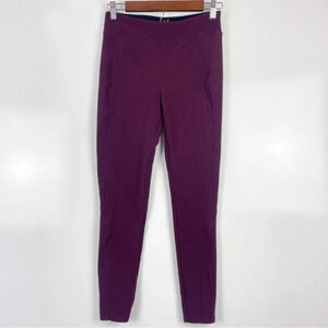 SPANX Micro Ribbed Control Top Skimmer Ankle Leggings Women's Size Medium